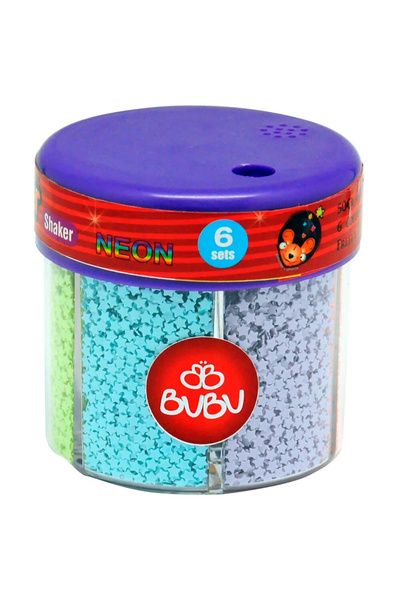 Bubu Bu-Bu Yıldızlı Kalpli Pul 60 gr PLS001