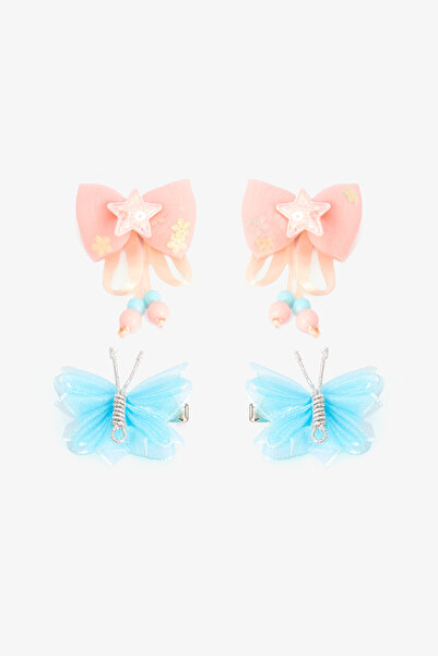 Penti Set de 4 catarame colorate pentru fete Alice