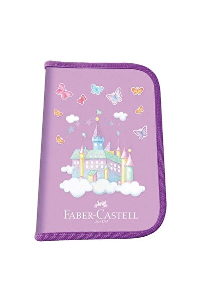 Faber Castell مقلمة كاملة، طقم مدرسي، سحاب عين واحدة