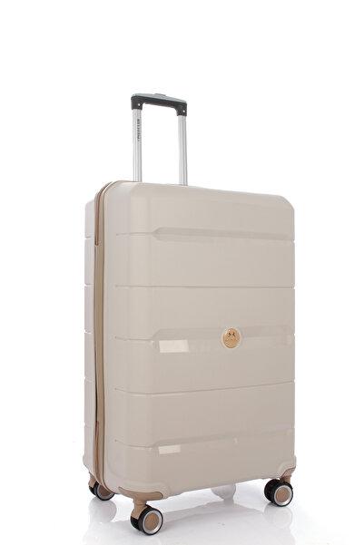 Fiyaka My-pp Büyük boy Polipropilen Süper esnek kırılmaz tekerlekli valiz bav...