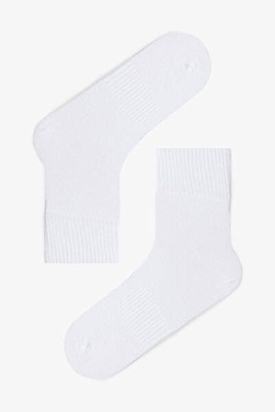 Penti Білі чоловічі бавовняні зручні шкарпетки з еластичною манжетою Basic