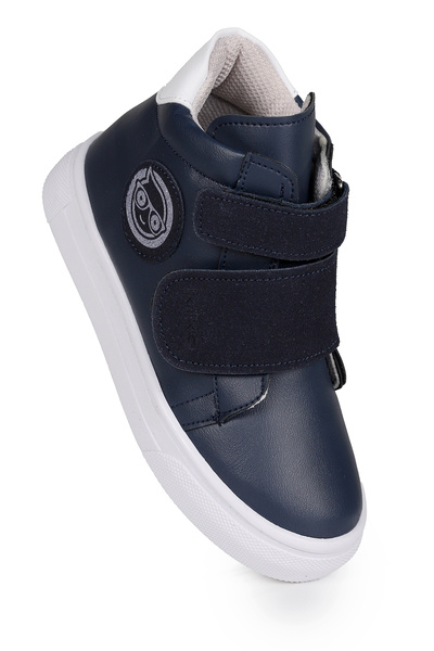 Kiko Kids Pantofi de barcă de zi cu zi pentru fete Coyote Velcro