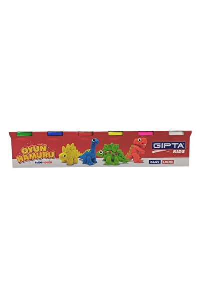 Gıpta Oyun Hamuru Hamuru 6 Renk