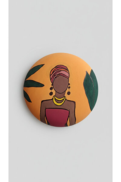 El Yapımı Tasarım El yapımı Seramik Tablo/el boyamalı dekoratif bohem tablo/b...