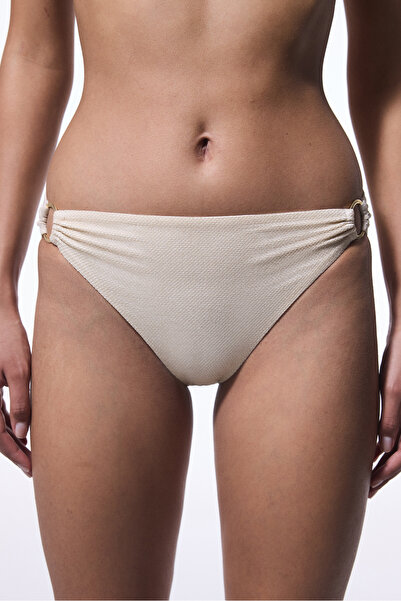 Penti Ecru Jessi Side Buckle Bikini Bottom