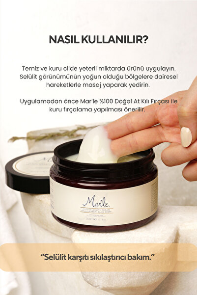 MAR'LE Selülit Karşıtı Bakım Kremi 300 ml