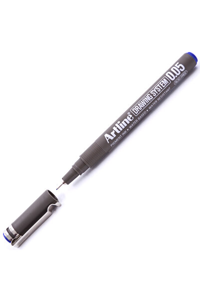 artline Çizim Kalemi 0.05 mm Mavi EK-2305