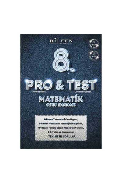 Bilfen Yayıncılık Bilfen 8. Sınıf Pro Test Matematik Soru Bankası
