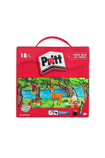 Pritt قلم تلوين مع حقيبة 18 لون