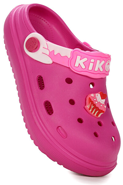 Kiko Kids Printed Eva Plaj Havuz Okul Kreş Kız Çocuk Terlik