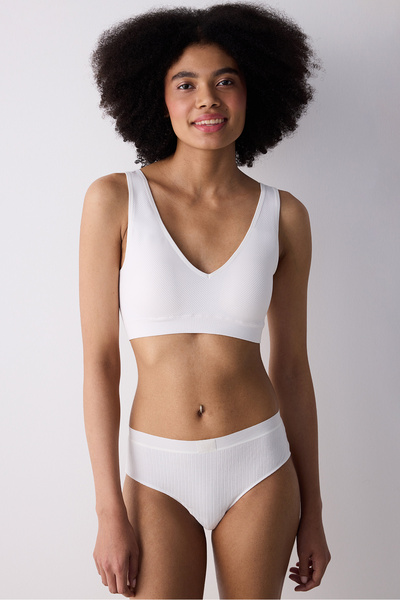 Penti White Seamless Top