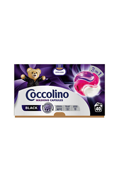 Coccolino Black 3in1 Washing Capsule 40 washes