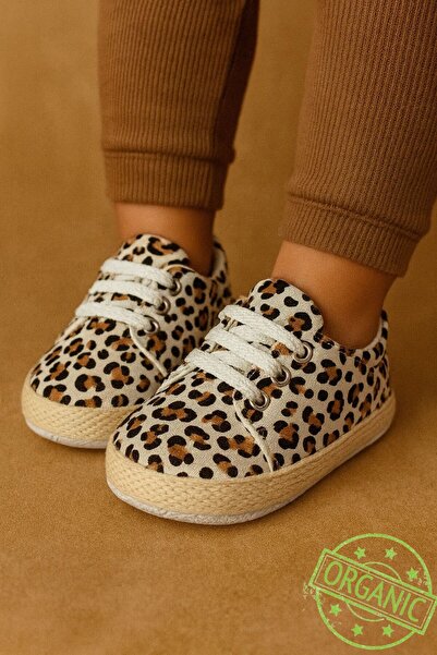 Kiçi First Step Stylish Leopard Print Comfortable Sole