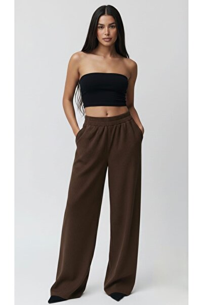 M&N WEAR COLLECTİON selanik fitilli kadife pantolon