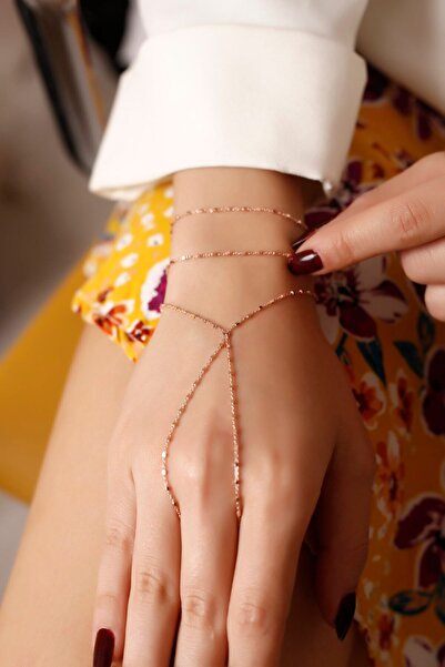 Lia Berto Rose Küp Zincir 925 Ayar Gümüş Şahmeran