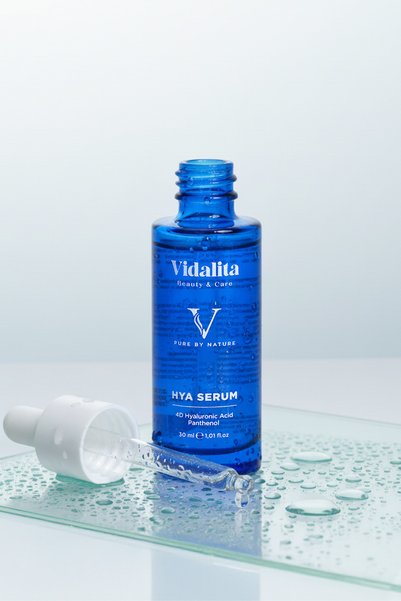 Vidalita Beauty & Care Hyaluronic Acid + B5 Intensive Moisturizing Skin Serum 30 ml - Anti-Aging Plumping Moisture Serum