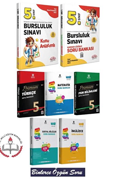 Editör Yayınevi Editör Yayınları 5. Sınıf Bursluluk Konu Anlatım+5. Sınıf Bur...