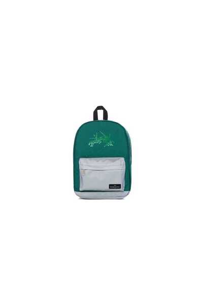 Faber Castell Faber Sırt Çantası Basic 23-2 Yeşil-Gri 5177000056000