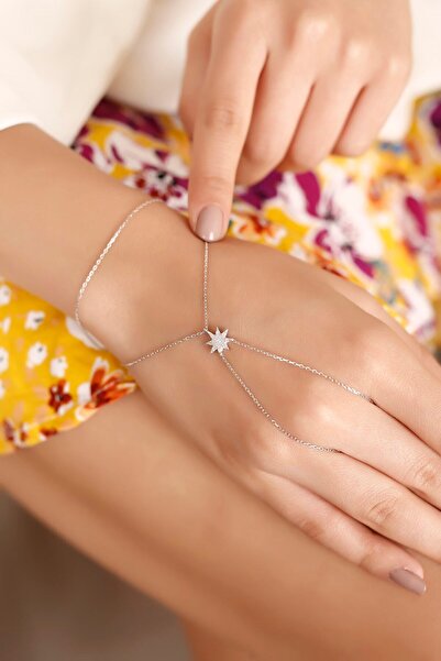 Lia Berto Kadın Yıldız Model 925 Ayar Gümüş Şahmeran