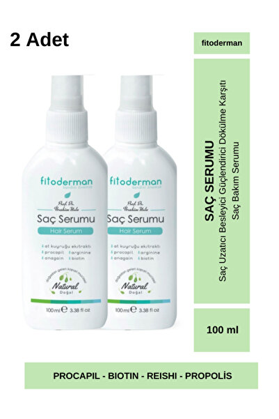 Fitoderman Saç Uzatıcı Besleyici Güçlendirici Dökülme Karşıtı Saç Bakım Serum...