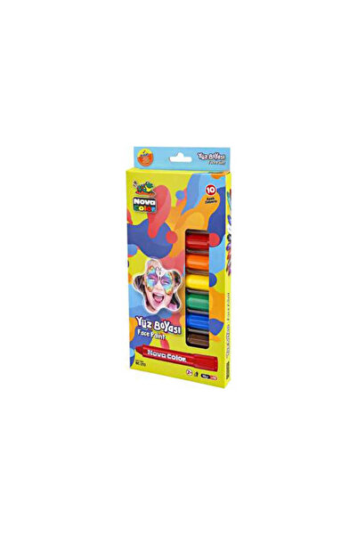 Generic Brand Nc-213 Face Paint 10 Pack