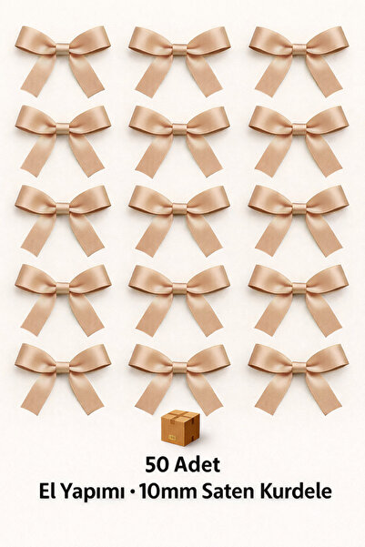 edalle Bomboane de nuntă bej, ornament, ornament pentru baloane, panglică din...