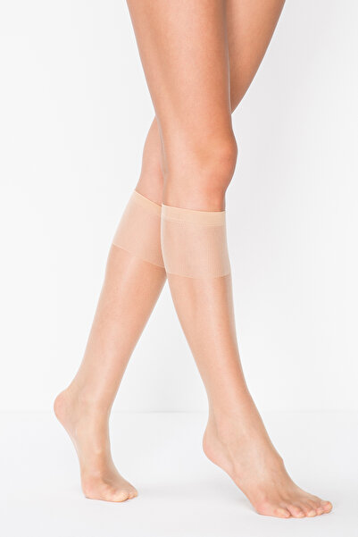 Penti Fit 15 Burunsuz 3lü Açık Ten Pantolon Çorap