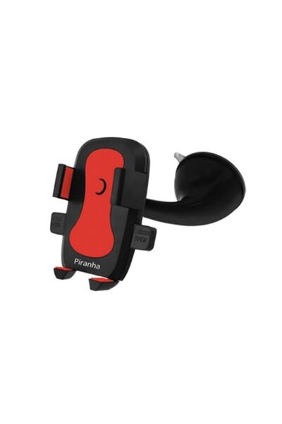 Piranha 5418‑K Araç İçi Telefon Tutucu | Vantuzlu Ayarlanabilir | Dikey & Yat...