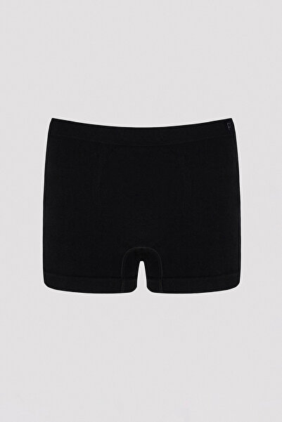 Penti Erkek Dikişsiz Siyah Boxer