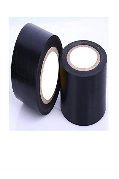 YÜKSELİNSAATYAPIMARKET Boru Sarma Pvc Kanal Bandı 0.13x48 Mm X22.5m Siyah