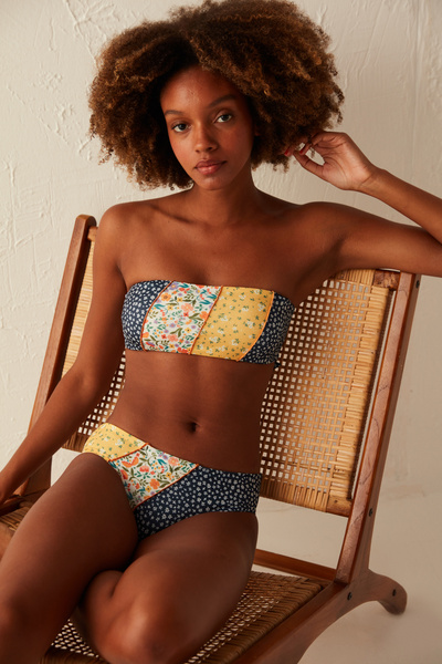 Penti Multicolored Bonita Floral Pattern Hipster Bikini Bottom