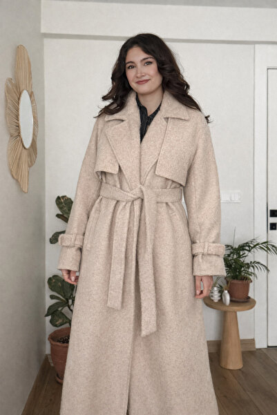 Nihanello Butik Teddy kaşe kaban