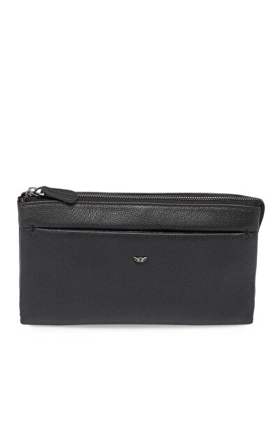 Tergan Чорна чоловіча сумка-портфель із натуральної шкіри - S1PC00021519-U9G