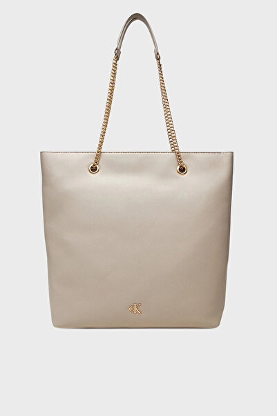 Calvin Klein MINIMAL MONOGRAM CHAIN TOTE