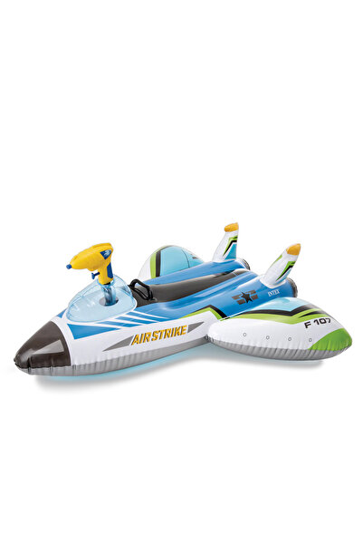 Intex Mavi Şişme Savaş Uçağı Deniz Oyuncağı