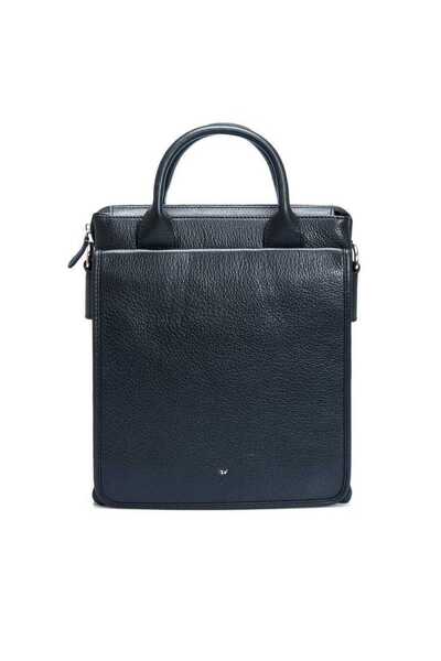 Tergan Siyah Hakiki Deri Erkek Çapraz Askılı Çanta - S1AC00021184-A6F