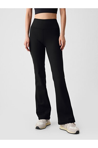 GAP Kadın Siyah GapFit Sky High Rise Flare Legging Tayt
