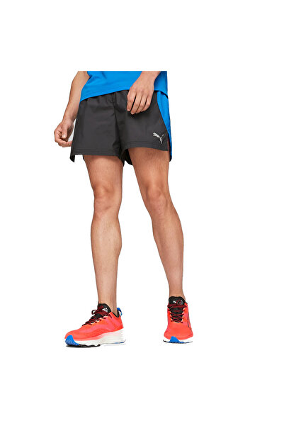 Puma Run 5" Erkek Gri Koşu Şortu 52404751