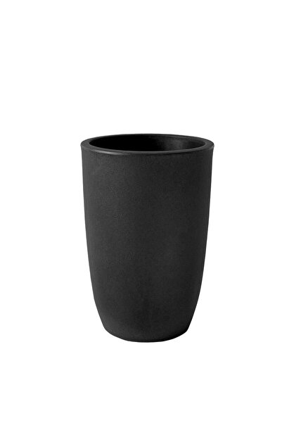 Teraplast Meti 30 Plastik Saksı Antrasit