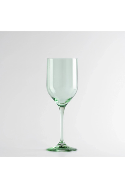 Qua Home Sunset Kristal Beyaz Şarap Kadehi Yeşil 330 cc