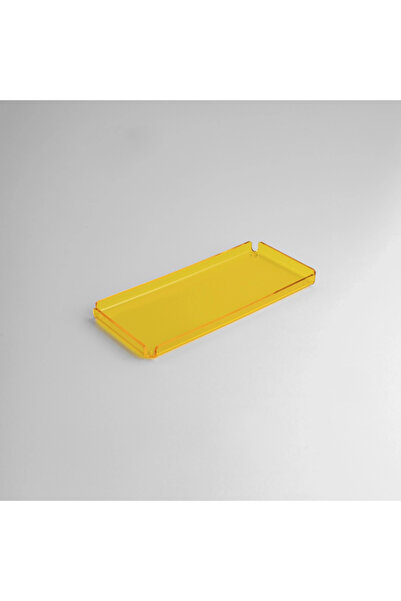 Qua Home Esbo Pleksi Tepsi Sarı 30x14 cm