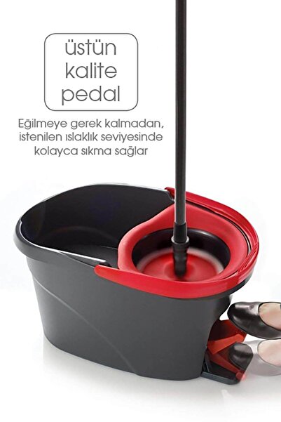 Vileda Turbo Pedallı Temizlik Seti Yedek Paspas