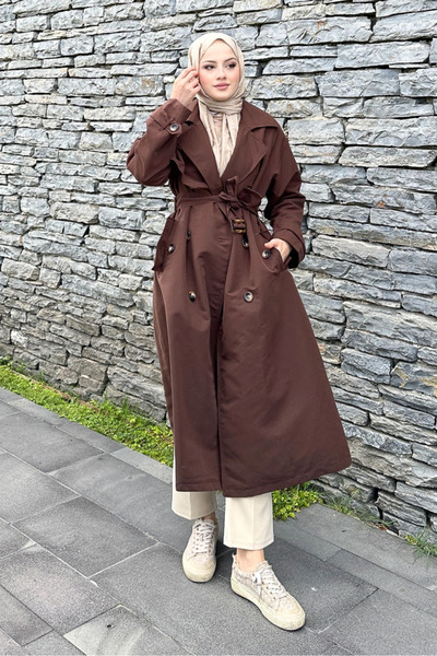 Ovn. معطف واق من الرياح - بني