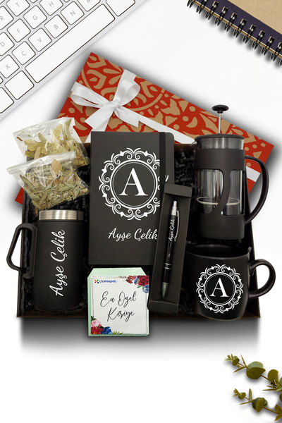 Genel Markalar Kişiye Özel Termos Bardak & French Press & Kupa & Defter & Kal...