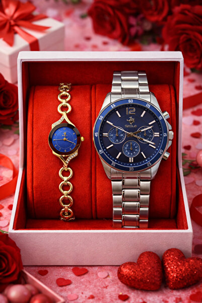 S.POLO HEDİYELİK SEVGİLİ SAATLERİ ÇİFT SAATLERİ BAY KOL SAATİ KADIN ERKEK SAA...