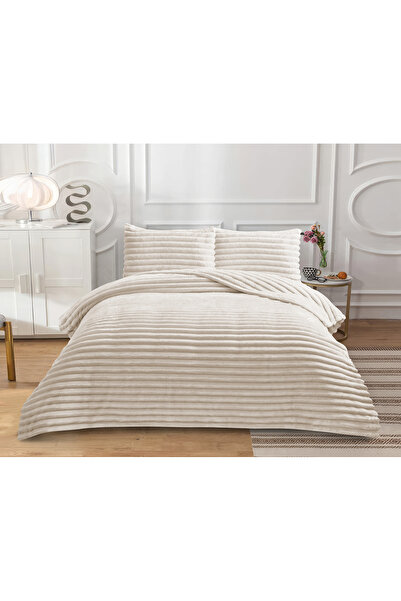 GOBLETTE HOME Serra Series-Winter-Double Size Welsoft Plush Cover-Blanket Set...