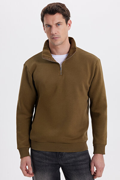 Tudors Hanorac unisex Relax Fit, cu croiala confortabilă, din bumbac, cu flee...