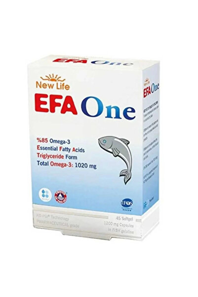 New Life Newlife Efa One Omega 3 Balık Yağı 45 Kapsül
