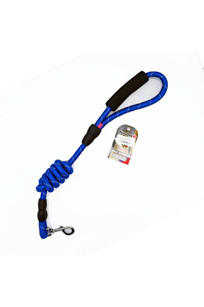 Eurodog STOROZAL حبل تمديد للكلاب 14 مم × 120 سم (165942) عاكس باللون الأزرق