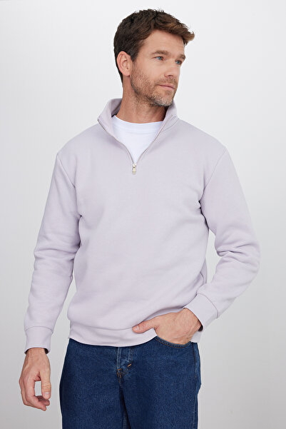 Tudors Hanorac unisex Relax Fit, cu croiala confortabilă, din bumbac, cu flee...